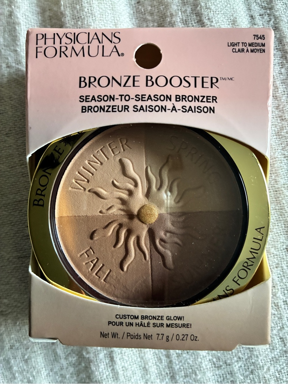 Physicians Formula Bronze Booster Glow-Boosting All Season 7545 Light  to Medium